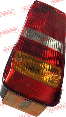 96319 Kempf Rückleuchte, links, mit Seitenmarkierungsleuchte, 7-pol. Zentralstecker + 2-pol. für Rückfahrscheinwerfer
